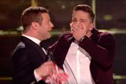 The X Factor: host Dermot O'Leary and this year's winner Matt Terry