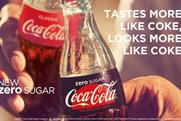 Coke launches biggest product campaign in a decade for Coca-Cola Zero Sugar