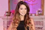 Fashion and beauty blogger Zoella has mass-market appeal