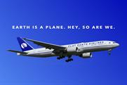 Satirical brand Flat Earth Airlines takes flight