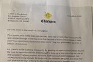 California Pizza Kitchen introduces new menu item with open letter from…a chickpea?