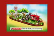 Chipotle's Rose Parade float looks to fund young farmers