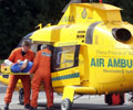 Air ambulance service in ‘flying billboard’ initiative