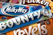 Big sellers: Mars is looking to promote Bounty, Milky Way and Revels
