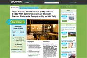 Groupon: 36.5 million worldwide users