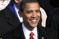 Obama: at his history-making inauguration
