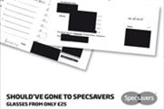 Specsavers 'MP expenses' by Specsavers Creative