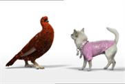 Famous Grouse 'diamante dog' by AMV BBDO