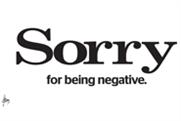 Evening Standard 'sorry' by McCann Erickson