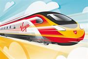 Virgin Trains "fly Virgin Trains" by Elvis Communications