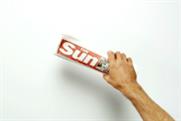 The Sun '40 year work' by Glue London
