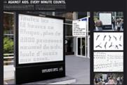 Solidarité Sida (AIDS Solidarity) 'clocks' by Euro RSCG France