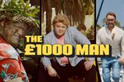 Moneysupermarket.com 'the £1,000 man' by Mother