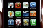 Iphone ... promoting range of US apps 