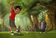 Gatorade... A young Tiger Woods swings for victory 