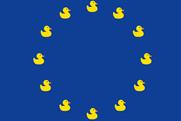 The Financial Times 'ducks' by DDB