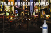 Absolut Vodka 'in a perfect world' by TBWA\Chiat\Day New York