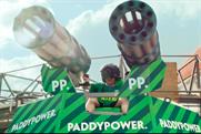 Paddy Power "shirt cannon" by Lucky Generals