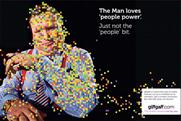 Giffgaff 'the man' by Albion 