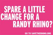 Save the Rhino International "Save the f---ing rhino" by Slider
