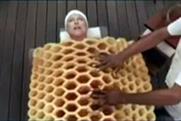 Ocean Spray 'honey press' by East