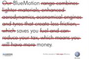 Volswagen 'efficiency' by DDB London