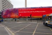 Virgin trains... giant 'talking' posters 