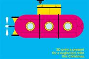 Kids Company "print happiness" by Abbott Mead Vickers BBDO