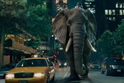 Moneysupermarket.com "epic elephunk" by Mother