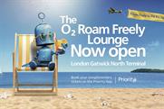 Virgin Media O2 "O2 roam freely lounge" by VCCP