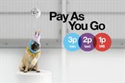 Three "pug321" by Wieden & Kennedy London