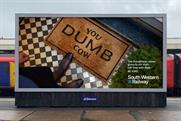 South Western Railway "Abuse stays with our staff" by St Luke's