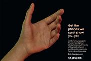 Samsung "Get the phones we can't show you yet" by BBH London