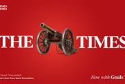The Times "The Times. Now with goals" by The Box