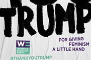 Women's Equality Party "Thank you Trump" by Now