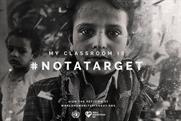 United Nations "#NotATarget" by VML New York
