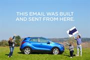 Vauxhall "First email built from a car" by MRM Meteorite
