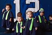 NFL scores with "Super Bowl Babies" promo