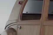 Citroen enlists a master cabinet maker to create a wooden car