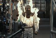 GE ignites a stuntman to prove you can fight fire with fire
