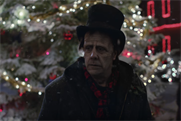 Apple helps a monster carry a melody in holiday spot