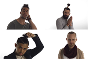Red Robin torpedoes hipster man buns in ad for breadless burgers