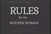 Joan's first work crafts 'rules for the modern woman' for Netflix
