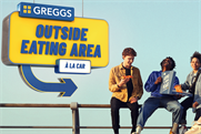 Greggs "Available everywhere. Enjoyed anywhere" by Drummond Central