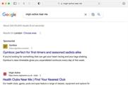 Gymbox "Google ads" by Buddy Media