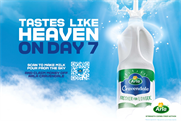 Arla Cravendale "Tastes like heaven on day seven" by Zeal Creative