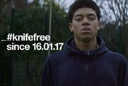 The #knifefree campaign features real-life stories