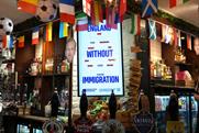 Migration Museum “England without immigration” by Wonderhood Studios