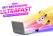 Sky "Ultrafast speed broadband" by Engine Creative