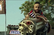 Snickers 'get some nuts' by Abbott Mead Vickers BBDO